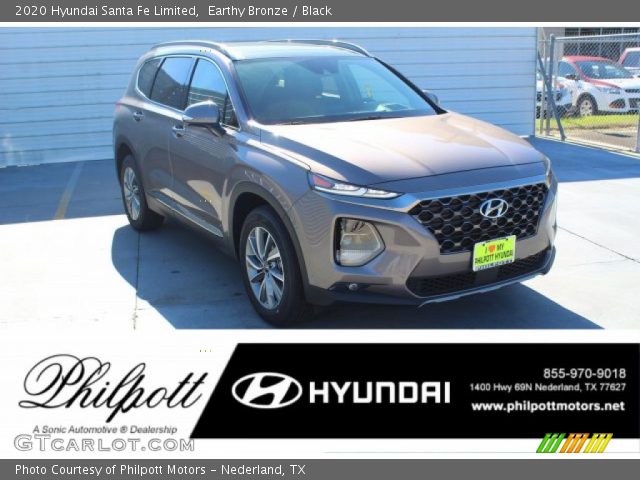 2020 Hyundai Santa Fe Limited in Earthy Bronze