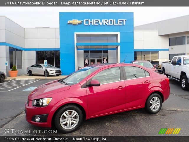 2014 Chevrolet Sonic LT Sedan in Deep Magenta Metallic