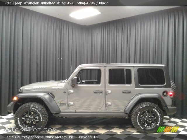 2020 Jeep Wrangler Unlimited Willys 4x4 in Sting-Gray