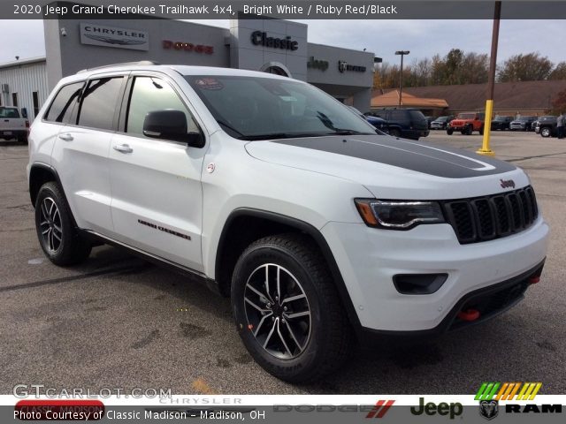 2020 Jeep Grand Cherokee Trailhawk 4x4 in Bright White