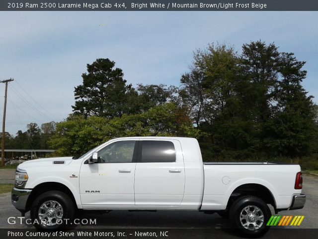 2019 Ram 2500 Laramie Mega Cab 4x4 in Bright White