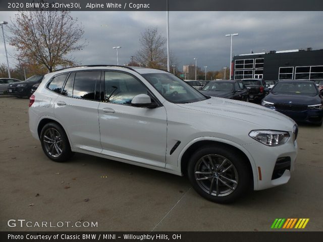 2020 BMW X3 xDrive30i in Alpine White