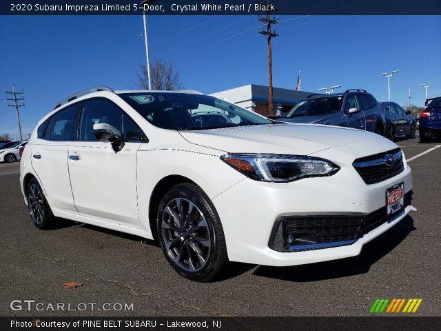 2020 Subaru Impreza Limited 5-Door in Crystal White Pearl