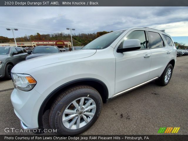 2020 Dodge Durango SXT AWD in White Knuckle