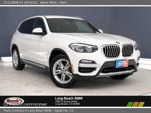 2019 BMW X3 sDrive30i in Alpine White