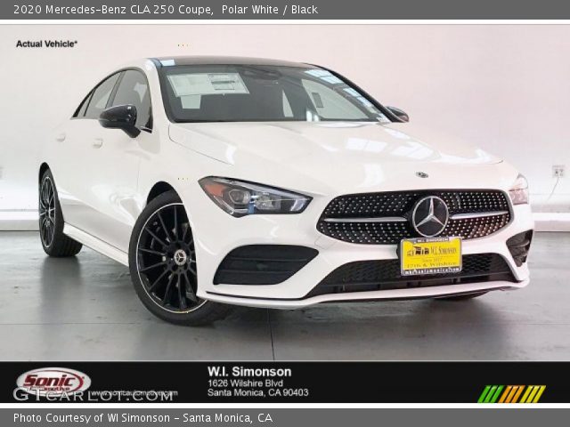 2020 Mercedes-Benz CLA 250 Coupe in Polar White