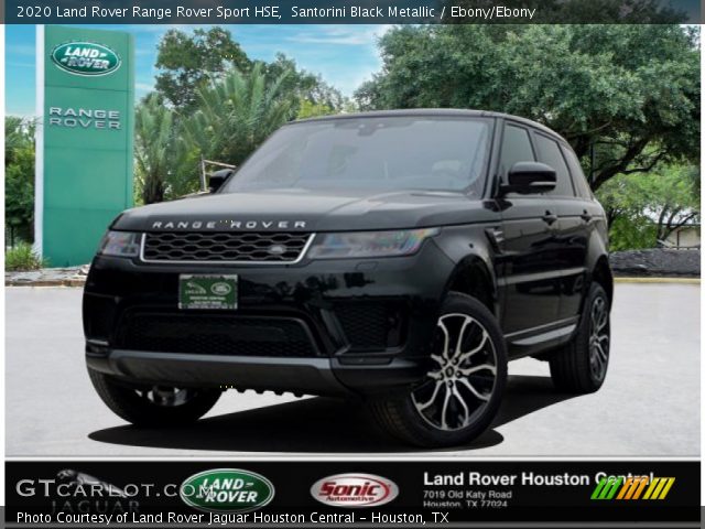 2020 Land Rover Range Rover Sport HSE in Santorini Black Metallic
