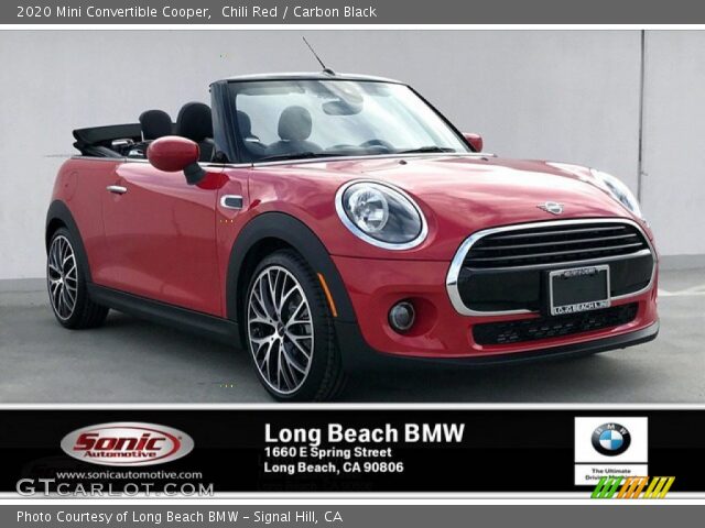 2020 Mini Convertible Cooper in Chili Red