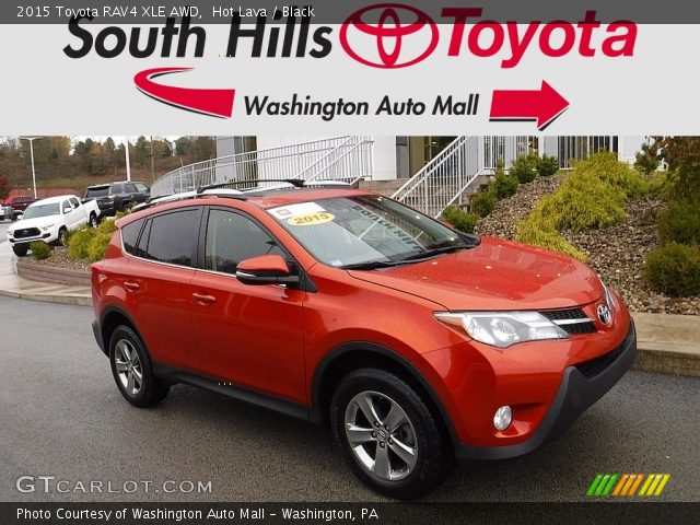 2015 Toyota RAV4 XLE AWD in Hot Lava