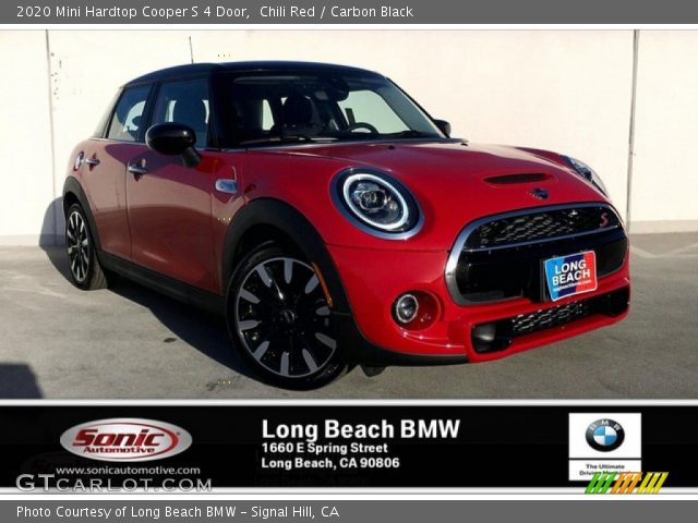 2020 Mini Hardtop Cooper S 4 Door in Chili Red