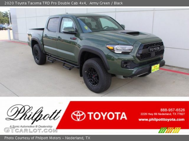 2020 Toyota Tacoma TRD Pro Double Cab 4x4 in Army Green