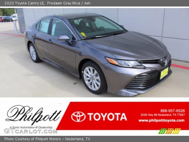 2020 Toyota Camry LE in Predawn Gray Mica