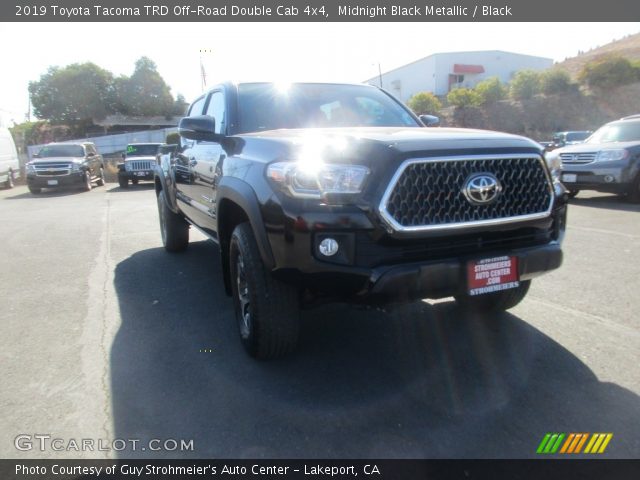 2019 Toyota Tacoma TRD Off-Road Double Cab 4x4 in Midnight Black Metallic