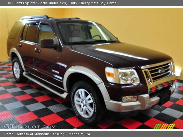 2007 Ford Explorer Eddie Bauer 4x4 in Dark Cherry Metallic