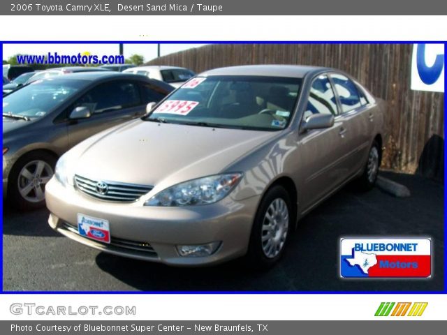 2006 Toyota Camry XLE in Desert Sand Mica