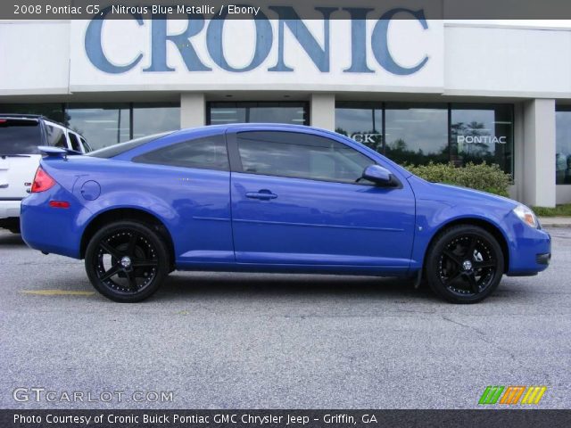 2008 Pontiac G5  in Nitrous Blue Metallic
