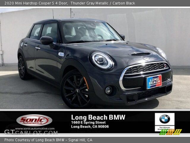 2020 Mini Hardtop Cooper S 4 Door in Thunder Gray Metallic