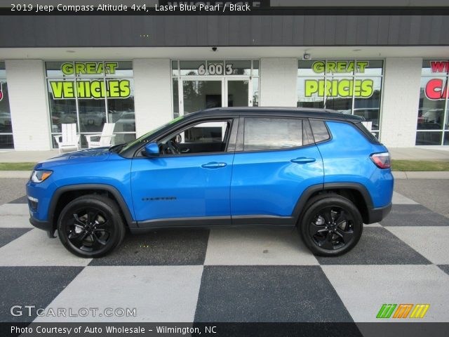 2019 Jeep Compass Altitude 4x4 in Laser Blue Pearl