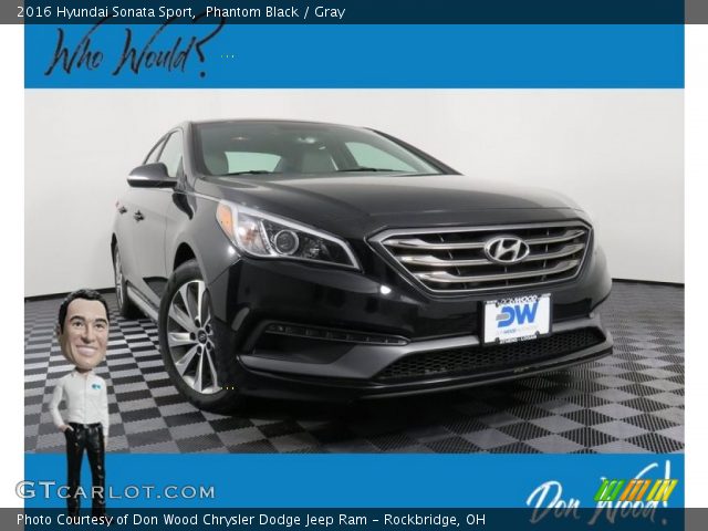 2016 Hyundai Sonata Sport in Phantom Black