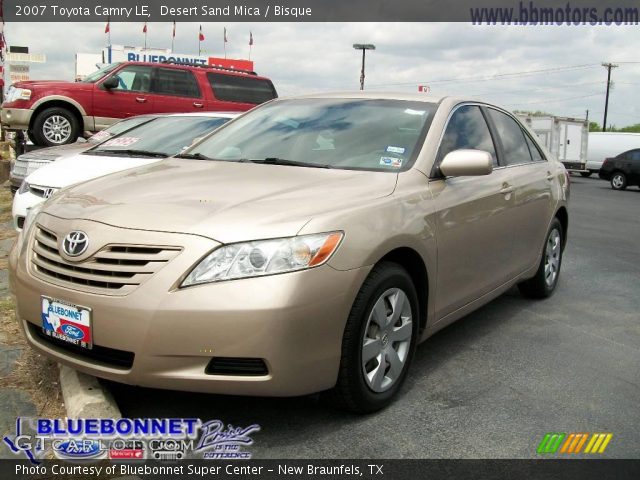 2007 Toyota Camry LE in Desert Sand Mica