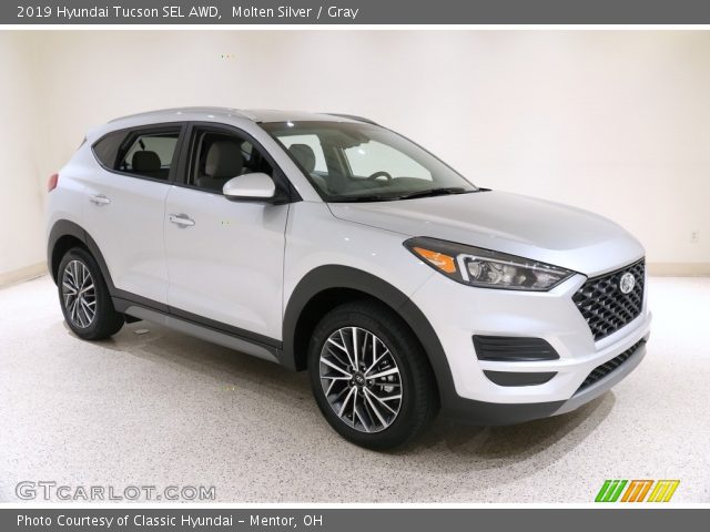 2019 Hyundai Tucson SEL AWD in Molten Silver