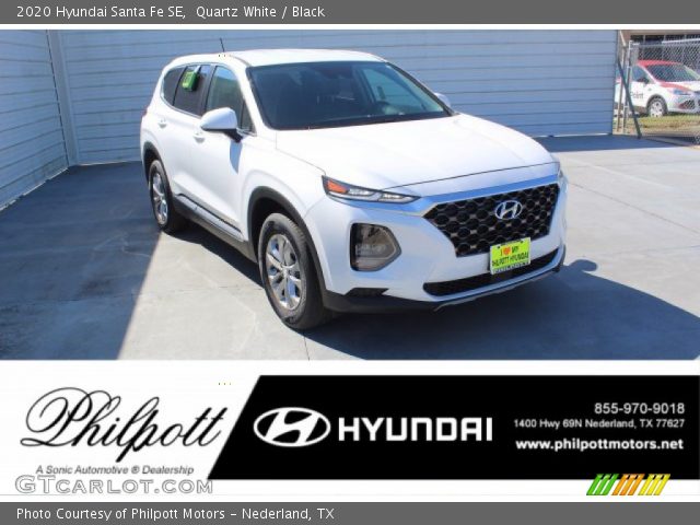2020 Hyundai Santa Fe SE in Quartz White