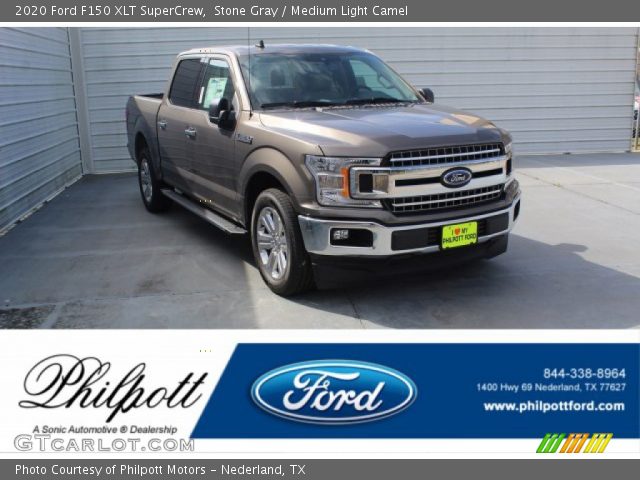 2020 Ford F150 XLT SuperCrew in Stone Gray