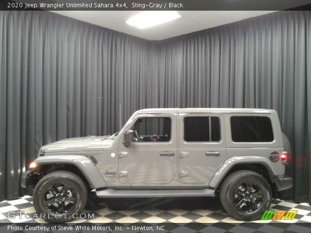2020 Jeep Wrangler Unlimited Sahara 4x4 in Sting-Gray