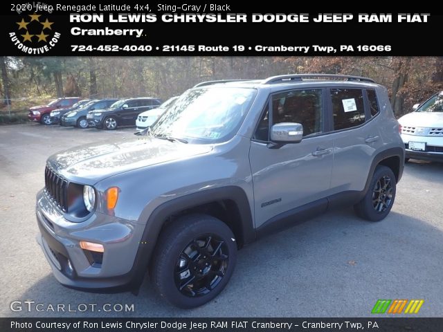 2020 Jeep Renegade Latitude 4x4 in Sting-Gray