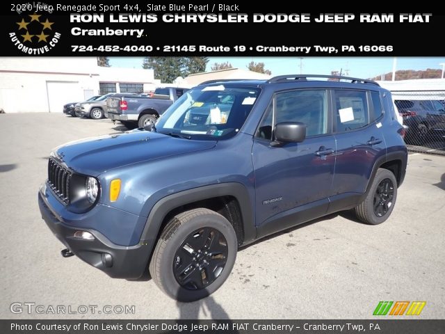 2020 Jeep Renegade Sport 4x4 in Slate Blue Pearl