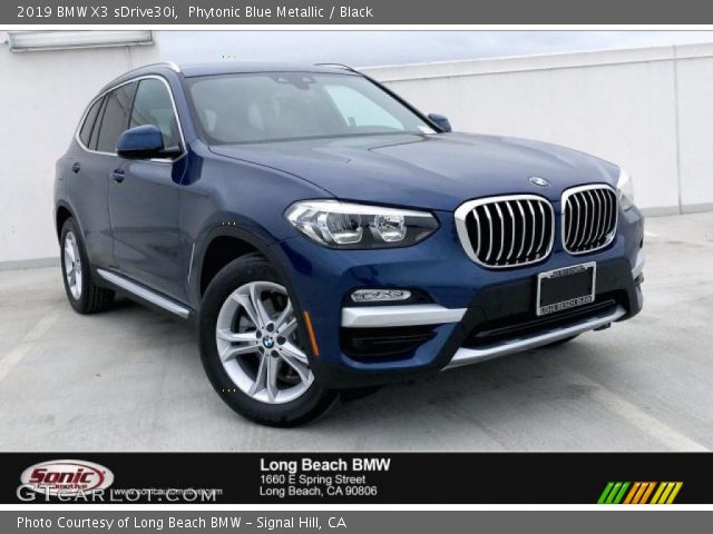 2019 BMW X3 sDrive30i in Phytonic Blue Metallic