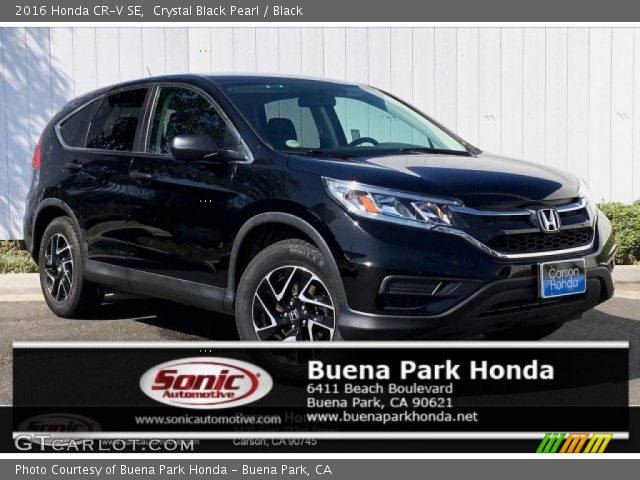 2016 Honda CR-V SE in Crystal Black Pearl