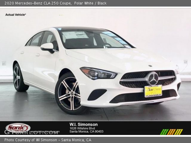 2020 Mercedes-Benz CLA 250 Coupe in Polar White