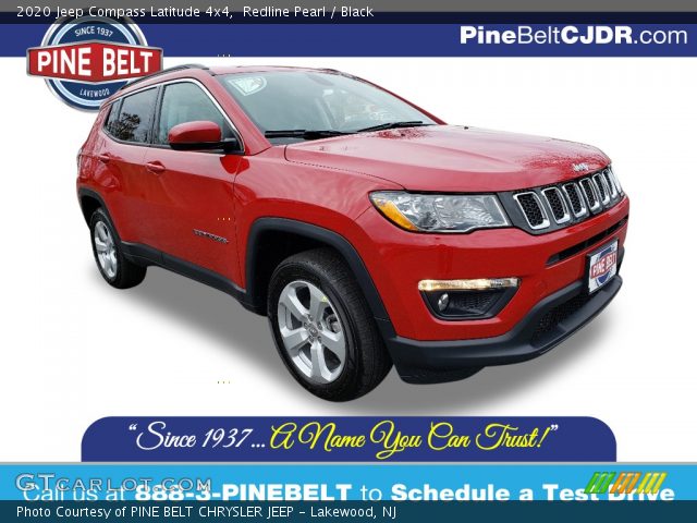 2020 Jeep Compass Latitude 4x4 in Redline Pearl