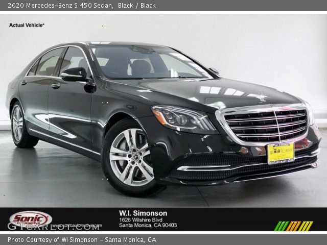 2020 Mercedes-Benz S 450 Sedan in Black