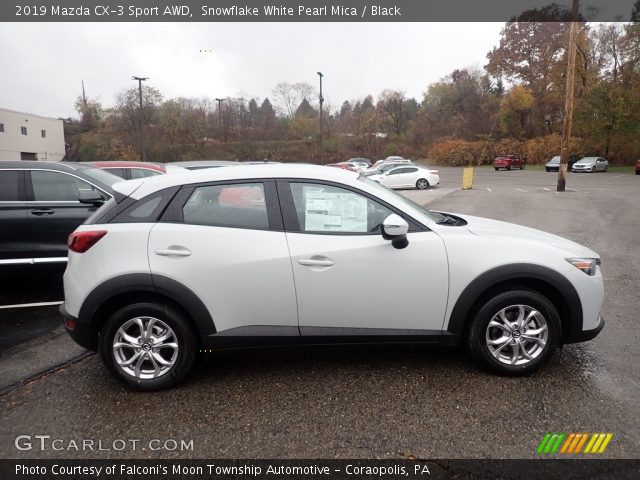 2019 Mazda CX-3 Sport AWD in Snowflake White Pearl Mica