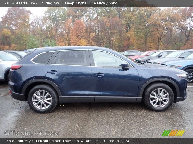 2019 Mazda CX-9 Touring AWD in Deep Crystal Blue Mica