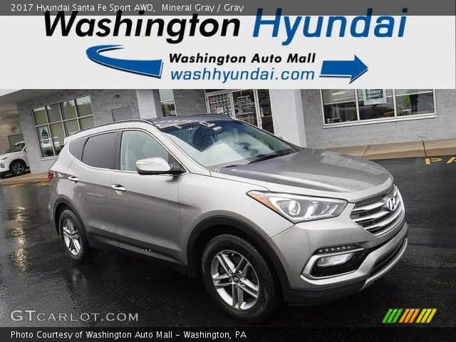 2017 Hyundai Santa Fe Sport AWD in Mineral Gray