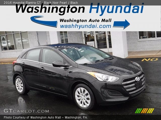 2016 Hyundai Elantra GT  in Black Noir Pearl