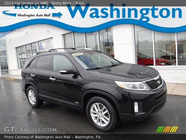 2014 Kia Sorento LX AWD in Ebony Black