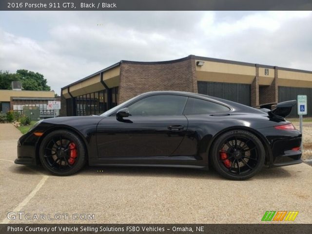2016 Porsche 911 GT3 in Black