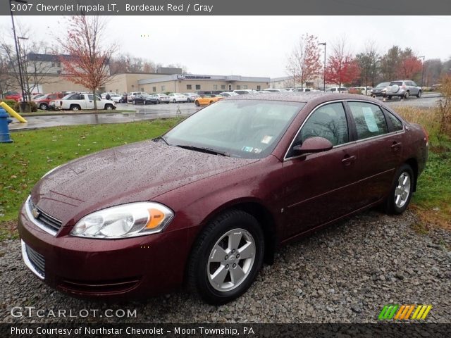 2007 Chevrolet Impala LT in Bordeaux Red