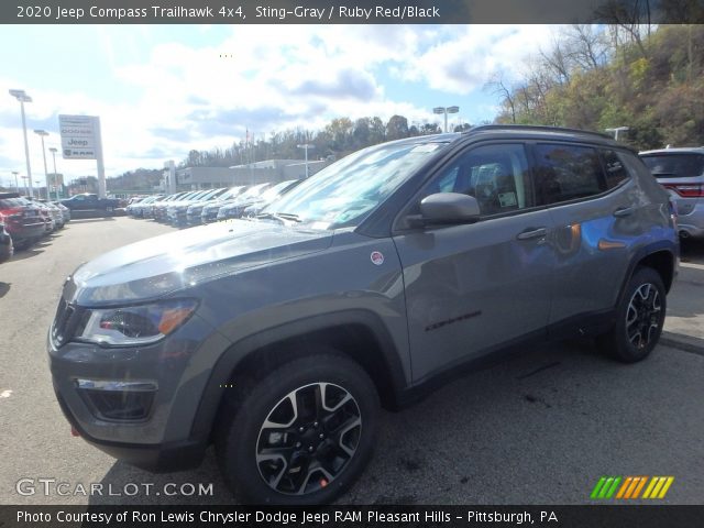 2020 Jeep Compass Trailhawk 4x4 in Sting-Gray