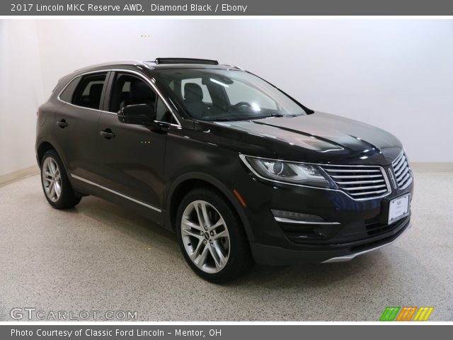 2017 Lincoln MKC Reserve AWD in Diamond Black