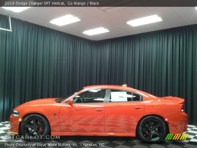 2019 Dodge Charger SRT Hellcat in Go Mango