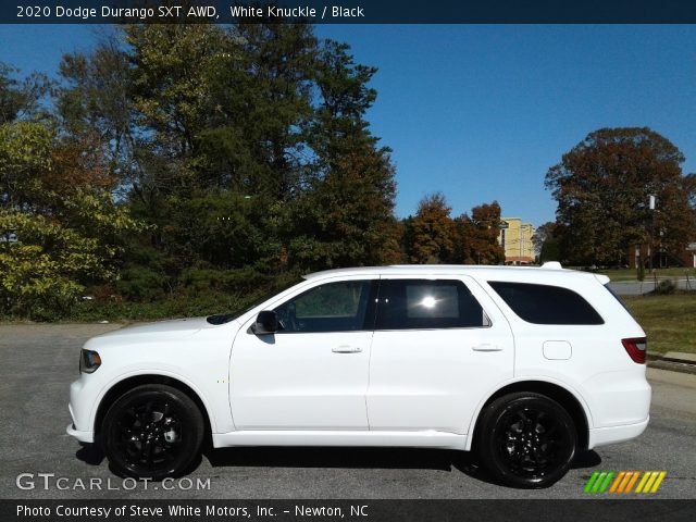 2020 Dodge Durango SXT AWD in White Knuckle