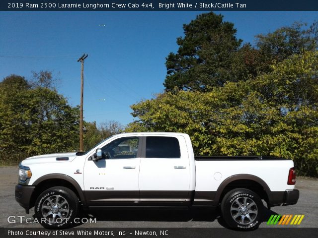 2019 Ram 2500 Laramie Longhorn Crew Cab 4x4 in Bright White