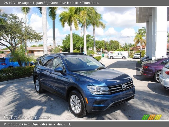 2019 Volkswagen Tiguan SE in Stone Blue Metallic