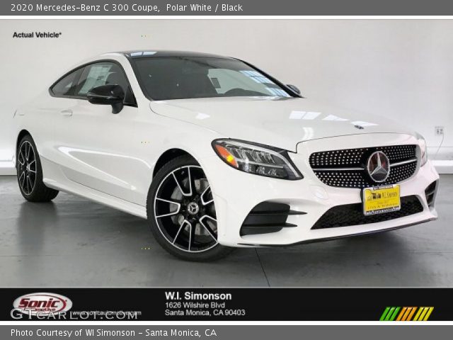 2020 Mercedes-Benz C 300 Coupe in Polar White