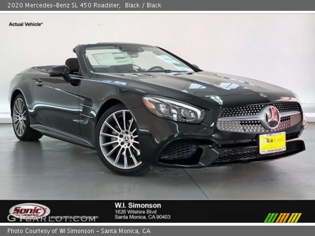 2020 Mercedes-Benz SL 450 Roadster in Black